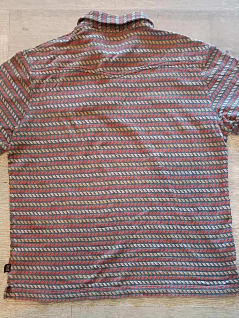 Howler Brothers-Ranchero Polo-Dark Slate-Sz Medium-Pearl Snap Western Shirt - Picture 5 of 12